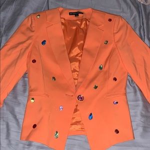 Orange Blazer
